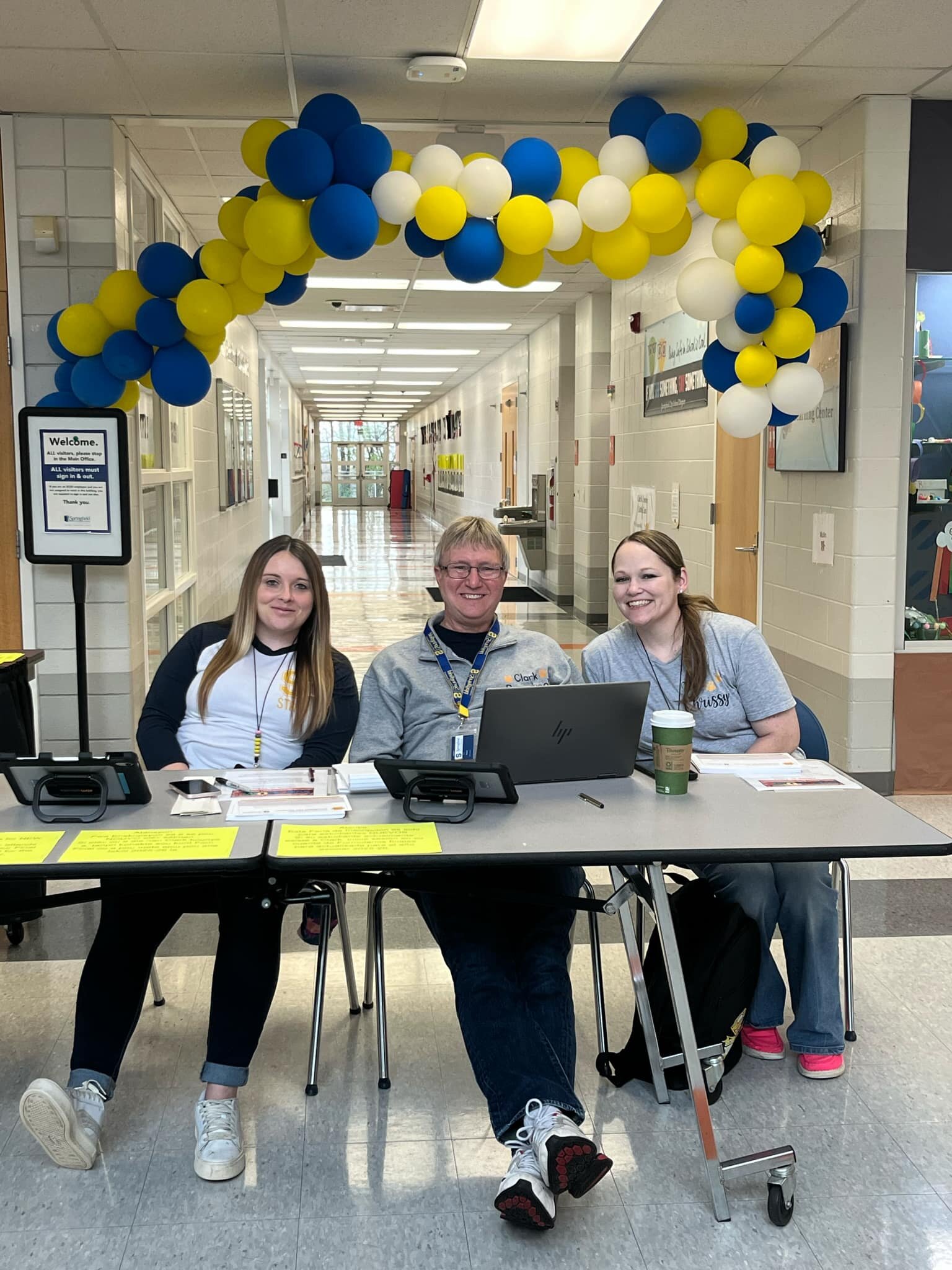 Springfield staff at registration