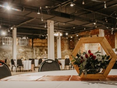 The Wren Room in The Bushnell Event Center is one option for a Downtown Springfield wedding reception.