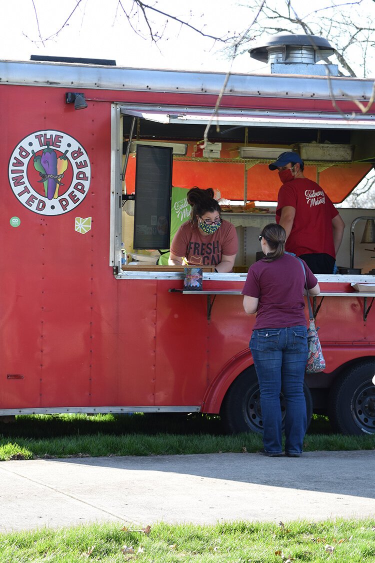 The Painted Pepper had plans for a brick-and-mortar restaurant, but the opening has been put on hold. The owners will continue focusing their energy on serving people through the truck for now.