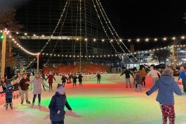 Springfield Ice Rink Outdoor ice rink brings patrons and supports local non-profits – Hub ...
