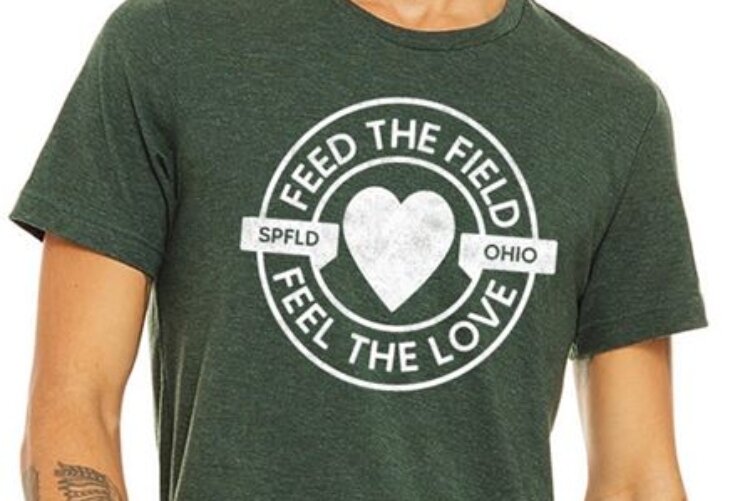Feed the Field — Feel the Love T-shirts will be available through May 10.