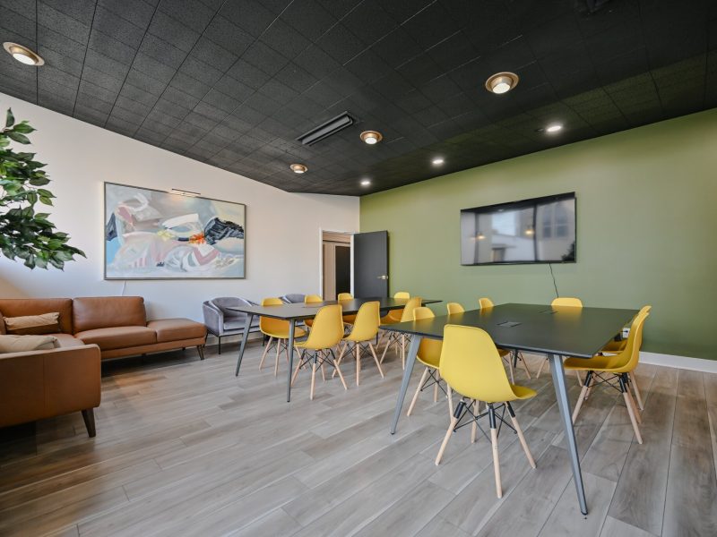 Co-working space at The Hive