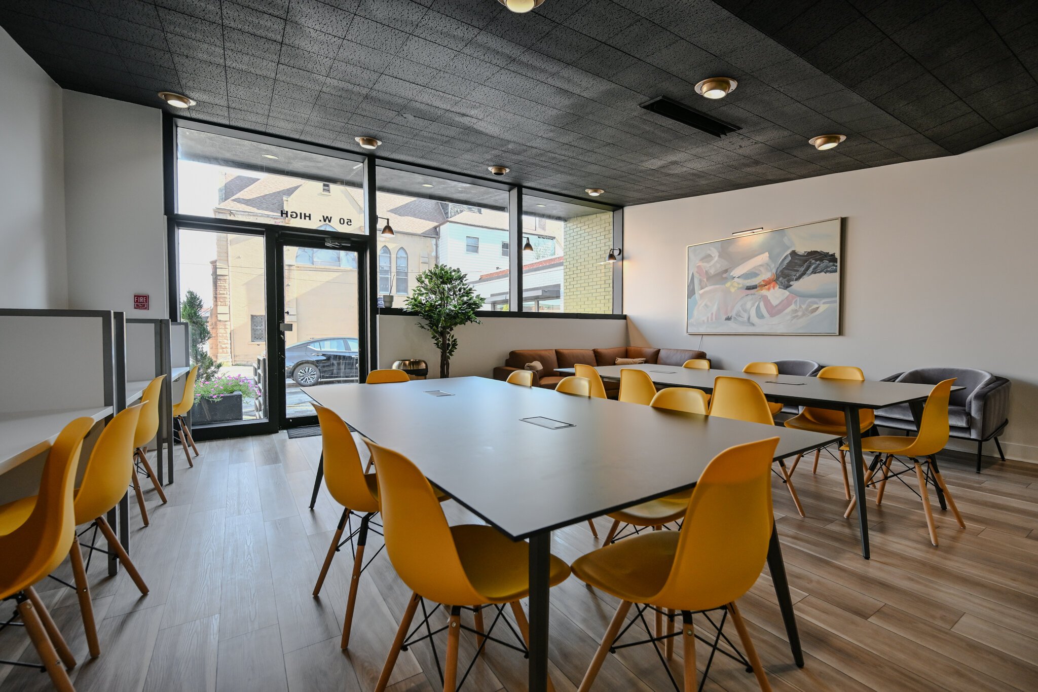 Co-working space at The Hive